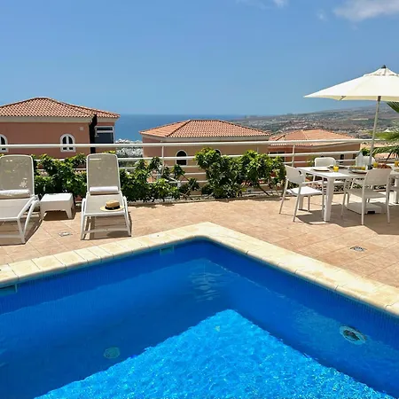Villa Luxury Taoro Private Heated Pool Free Car Except Christmas Costa Adeje (Tenerife)