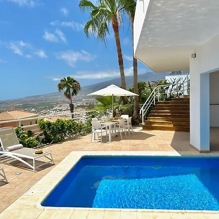 Luxury Villa Taoro Private Heated Pool Free Car Except Christmas * Costa Adeje (Tenerife)
