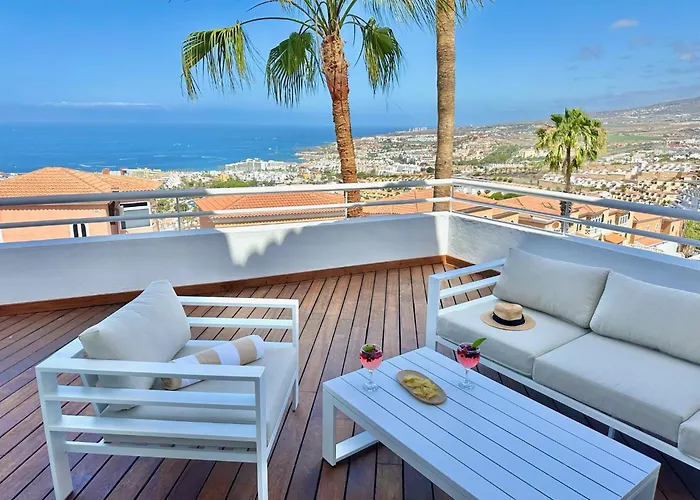 Luxury Taoro Private Heated Pool Free Car Except Christmas Villa Costa Adeje (Tenerife)